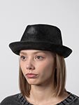 Шляпа STETSON арт. 1187101 PLAYER PIGSKIN (черный)
